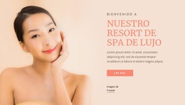 Nuestro Balneario De Lujo - Página De Destino Personalizada