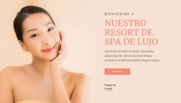 Nuestro Balneario De Lujo Plantilla De Sitio Web CSS