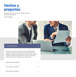 Hechos Sobre La Empresa: Plantilla Joomla Definitiva