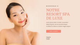 Notre Station Thermale De Luxe - Page De Destination Personnalisée