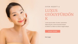 Luxus Gyógyfürdőnk – WordPress Téma