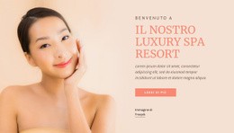 Il Nostro Resort Termale Di Lusso: Generatore Di Siti Web Facile Da Usare