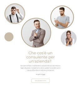 Mockup Di Sito Web Multiuso Per Consulenti Aziendali