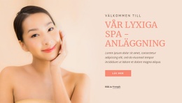 Vår Lyxiga Kurort - Mall För Webbplatsbyggare