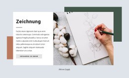 Mehrzweck-HTML5-Vorlage Für Zeichenkurse