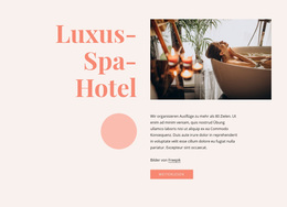 Vorteile Eines Luxus-Spa-Hotels – Modernes WordPress-Theme