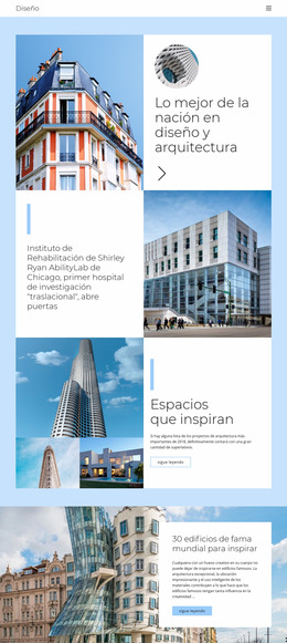 Guía De Arquitectura De La Ciudad - Plantilla Premium De Joomla