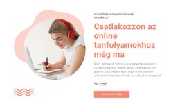 Csatlakozz Online Tanfolyamokhoz