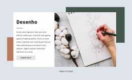 Cursos De Desenho - Design Profissional Personalizável