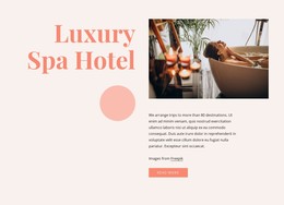 Luxury Spa Hotel Benefits
