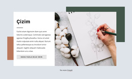 Çizim Kursları - WordPress Teması Ilhamı