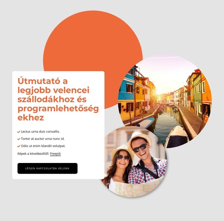 A legjobb programok Velencében Weboldal tervezés