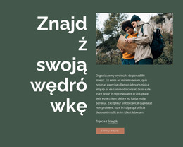 Znajdź Swoją Wędrówkę - Szablon Strony Internetowej HTML