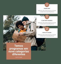 Viaje De Forma Diferente – Maquete Responsiva