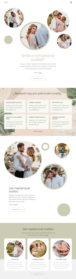 Romantická Svatba #Wordpress-Themes-Cs-Seo-One-Item-Suffix