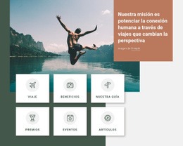 Activo Y Aventurero: Maqueta De Sitio Web Profesional Personalizable