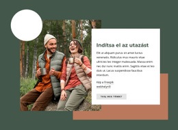 Indítsa El Az Utazást - Ingyenes HTML-Sablon