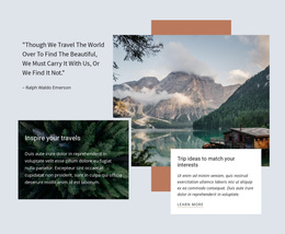 Premium Corporate Travel Agency - Joomla Template Free Responsive