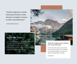 Agência De Viagens Corporativas Premium Modelo HTML CSS Responsivo