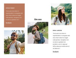 Familjeägt Resebyrå - Färdigt Webbplatstema