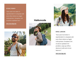 Aileye Ait Seyahat Acentesi - Hazır Web Sitesi Teması