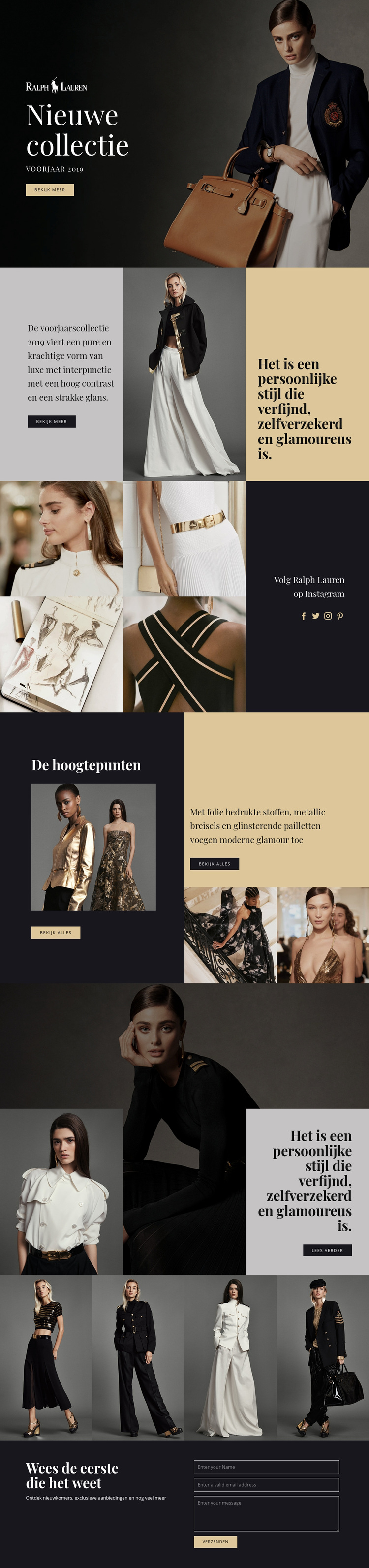 Ralph Lauren-mode WordPress-thema