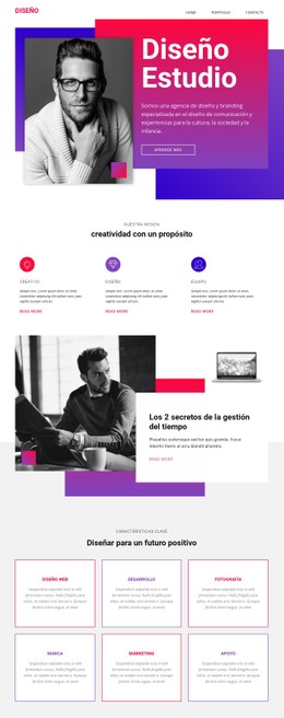 Tiempo Arte Diseño Web Plantilla De Diseño