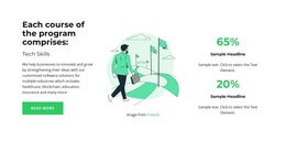 Come To The Course - Customizable Professional HTML5 Template