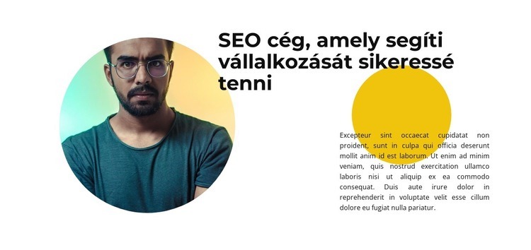 Alkotás a semmiből HTML Sablon