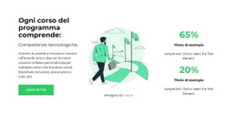 Vieni Al Corso Modello Di Sito Web CSS