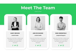 Page Builder For Meet Our Experts