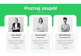 Landing HTML Dla Poznaj Naszych Ekspertów