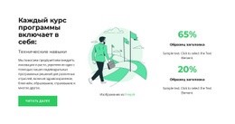 Приходи На Курс – Перетащите Макет Веб-Сайта