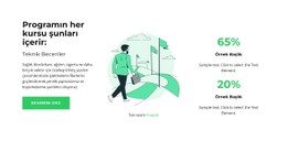 Kursa Gel CSS Web Sitesi Şablonu