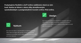 Od Designu K Vítězství Šablona Na Celou Šířku