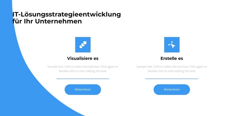 Ausbildungswerkstätten HTML-Vorlage