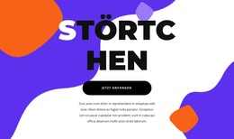 Start Des Projekts - Persönliche Website-Vorlagen