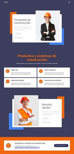 Empresa Constructora Mundial - Tema De Sitio Web Listo