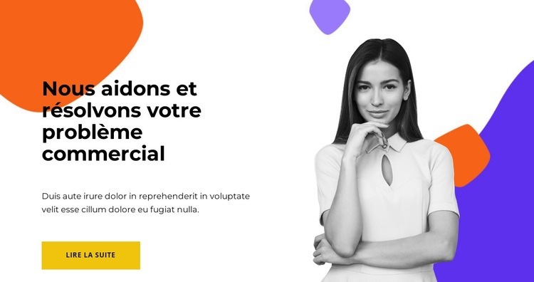 Nous travaillons avec le cœur Conception de site Web