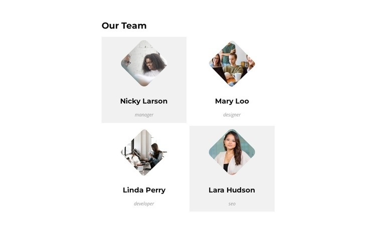 Сreative leaders Homepage Design