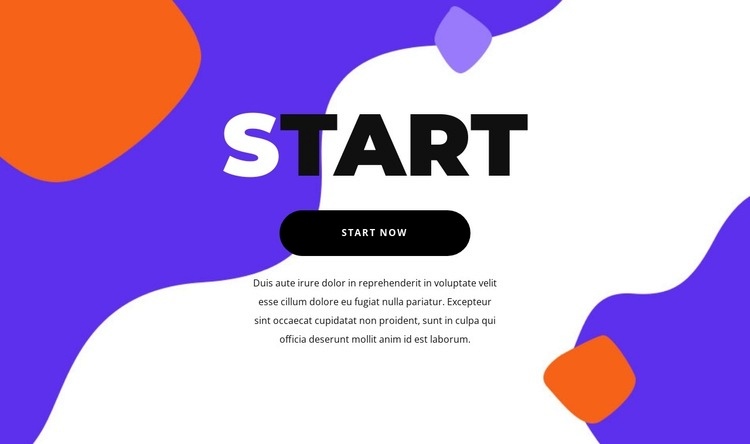 Launch of the project Homepage Design
