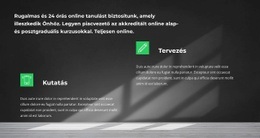 A Tervezéstől A Győzelemig Teljes Szélességű Sablon