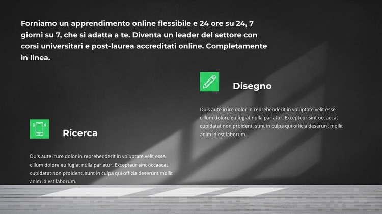 Dal design alla vittoria Modelli di Website Builder