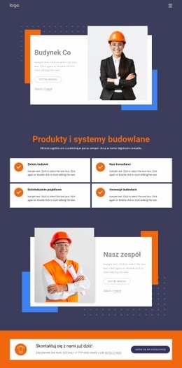 Globalna Firma Budowlana - Builder HTML