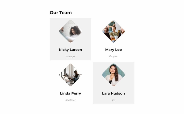 Сreative leaders Web Page Design