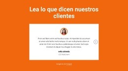 Bloque De Testimonios Con Control Deslizante