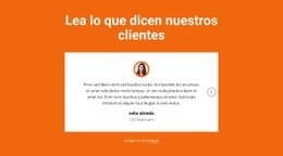 Bloque De Testimonios Con Control Deslizante: Plantilla HTML5 Definitiva