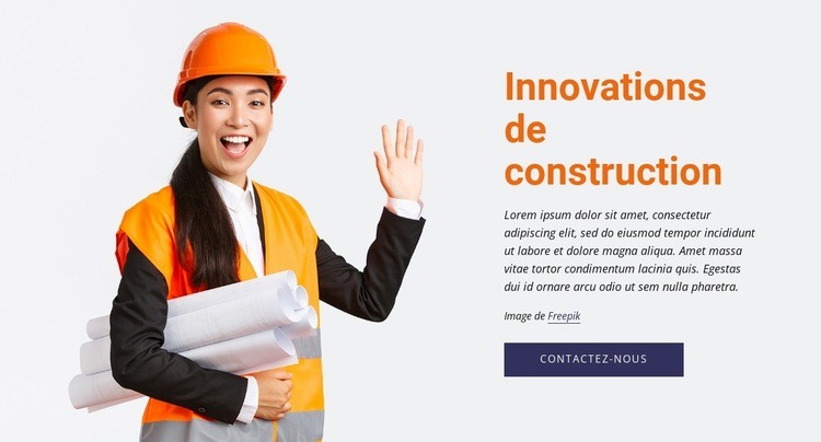 Concepteurs de bâtiments Modèles de constructeur de sites Web