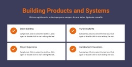 Building Products And System - Bootstrap Variations Details