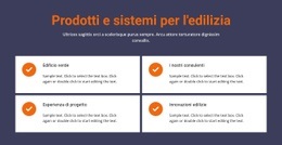 Prodotti E Sistemi Per L'Edilizia - Generatore Di Siti Web Personalizzato